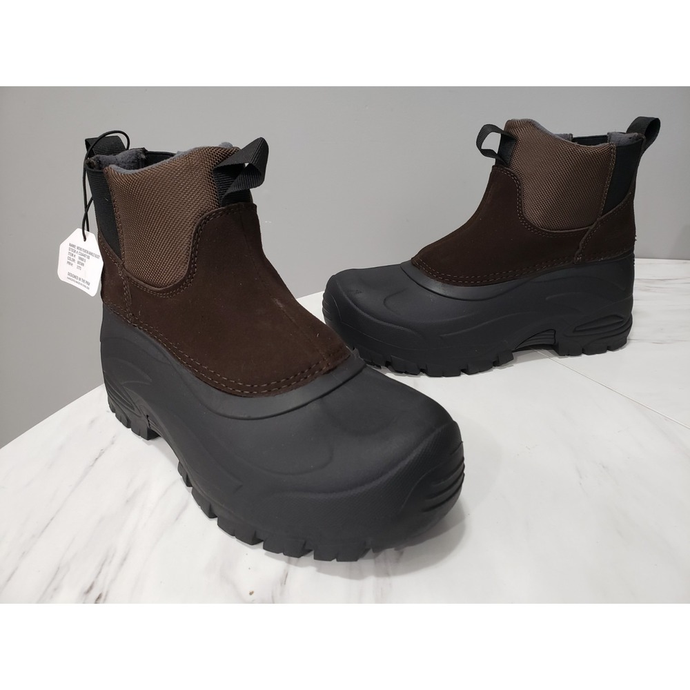 NEW NO BOX SIZE 8 Staheekum Men's YUKON Boot MENS BROWN‎ WATERPROOF